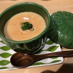 くろや - クセになる豆板醤茶碗蒸し