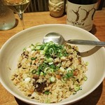 鉄板焼き Oribe - ガーリックライス