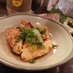 つなぎ家 - 魚の唐揚げおろしポン酢