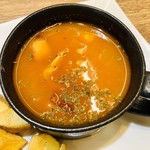 おーる 日本料理×NEW YORK - ニョッキのマンハッタンクラムチャウダー