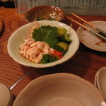 飛騨の味 酒菜 - 鱈の白子ポン酢