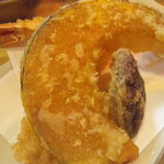 和風居酒屋かっちゃん - (2012.02)　天ぷら。陰に隠れている海老が美味しかった。