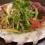 イタリアン酒場ナチュラ - カルパッチョ3種盛り