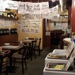 イタリアン酒場ナチュラ - イタリアンというよりガッツリ居酒屋の店内