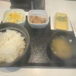 吉野家 - 納豆牛小鉢定食@404