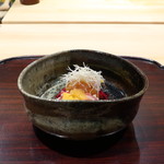 京都 いと - 真鯛と柿のなます