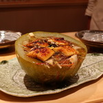 京都 いと - 鰻の蒲焼 冬瓜けんちん餡仕立て