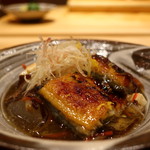 京都 いと - 鰻の蒲焼 冬瓜けんちん餡仕立てアップ