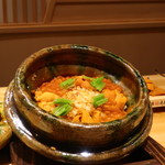 京都 いと - 毛蟹の炊き込みご飯 いくらと雲丹乗せ