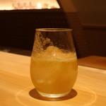 京都 いと - りんご梅酒のソーダ割り