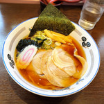めん六や - チャーシュー麺3枚