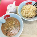 山岡家 - 味噌つけ麺（味濃いめ）