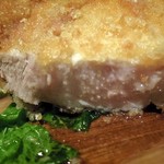 ラ プランシュ - 富士幻豚カツの断面