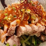 レモンサワー＆餃子専門店 東京情熱餃子 - 四川風棒棒鶏（アップ）