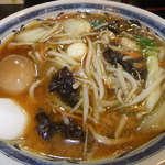 らーめん山桜桃 - 季節限定　あんかけラーメン　８５０円　【　２０１２年２月　】