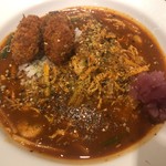 CoCo壱番屋 - 201910スパイスカレー+カキフライ