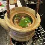 三養荘 - 松茸土瓶蒸し