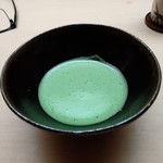 木山 - 〆の抹茶