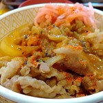 すき家 - 牛丼と玉子