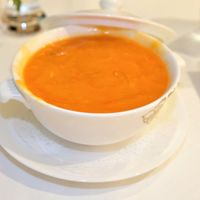 中国料理 桃花林 - カニの卵入りフカヒレのスープ（蟹黄魚翅）