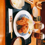 とんかつ とんQ - カキフライ定食