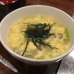 三和園 - 玉子スープ　420円