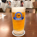 Ikoi dokoro - １回目利用時。２杯目はビール。