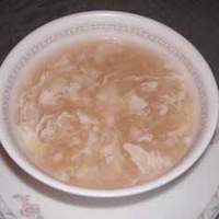 蜀江 - 蟹肉と卵のフカひれスープ