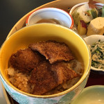 一乗谷レストラント - ソースかつ丼
            