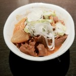 海豚 - 自慢のもつ煮 630円