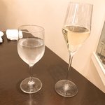 an umbrella - スパークリングワイン