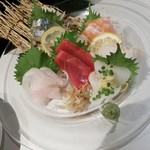 魚桜 咲 - 刺身5点盛り 1080円