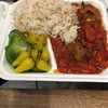 Old Damascus Fare - 料理写真:ムサカとライスに唐辛子を添えてある