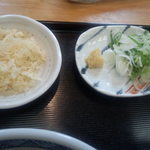 東家 - 鳥ざるの薬味