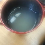 東家 - 蕎麦湯