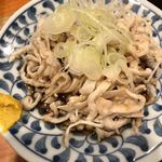 やきとん 赤尾 - 鶏皮ポン酢