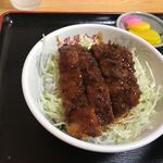 牛乳屋食堂 - 料理写真:Bセットのミニソースカツ丼