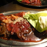 ことぶき焼肉 本店 - ホルモンミックス\1000（一人前）