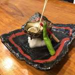Sushi Yuzunohana - サザエの壺焼き　¥1,000-