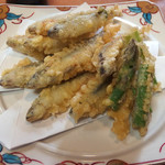 住茂登 - 小鮎のてんぷら 税抜700円