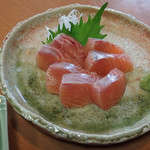 住茂登 - ビワマスの刺身