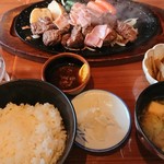 스테이크노 우에켄 - 上謙定食B(ヒレ)