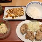 仙台中倉食堂 - 私はこれで「¥654」で済みました…。でも、ご飯の貧弱さには閉口…･･･(･∀･i)ﾀﾗｰ･･･
