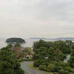 カフェ ラウンジ アンド バー アゼリア - 夕闇迫る三河湾