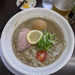 Mendokoro Sugai - ドクロ煮干しそば(1日10杯限定)