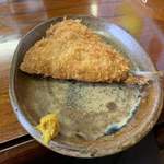 ラーメン松野屋 - アジフライ