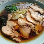 笑楽庵 - チャーシューメン　鶏チャです！