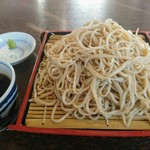 手づくりの郷 天下野 - もり蕎麦　大盛り