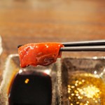 馬肉×ワイン 気まぐれバル 恵比寿 Whim - 極上生レバーと甘口醤油