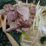 ラーメンショップ 牛久結束店 - ほぐしたチャーシューが入ってました